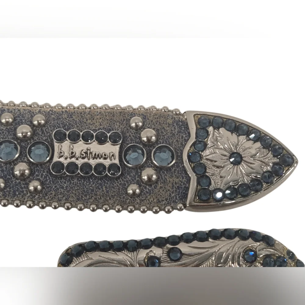 Bb Simon Belt With Swarovski Crystals SZ‎ M
